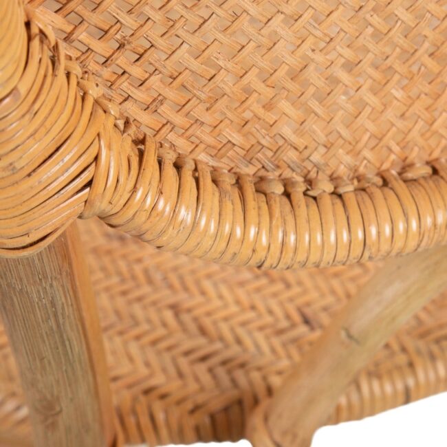 Silla de Ratán Natural de 98,5 cm - Elegante y Confortable para Salón y Comedor - Imagen 5