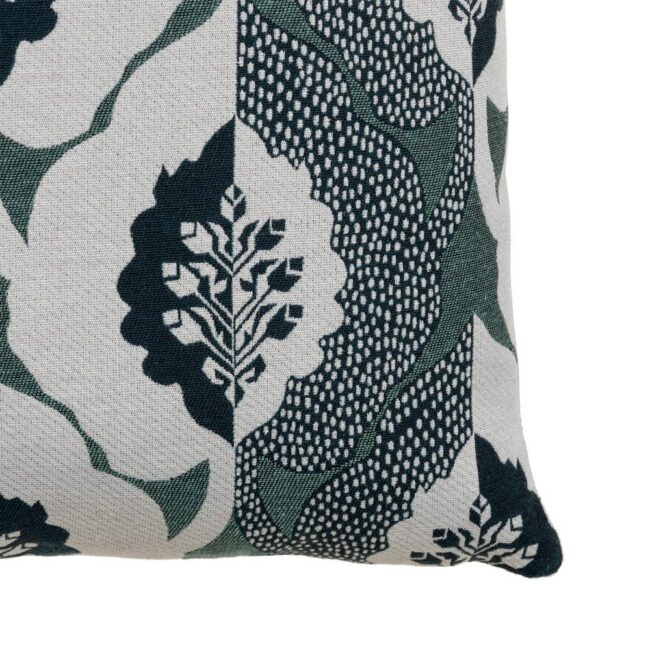 Cojín Estampado Jade 45cm - 61% Algodón y 39% Poliéster Reciclado, Relleno de 300g, Lavable a 30ºC, Ideal para Decoración y Confort - Imagen 4