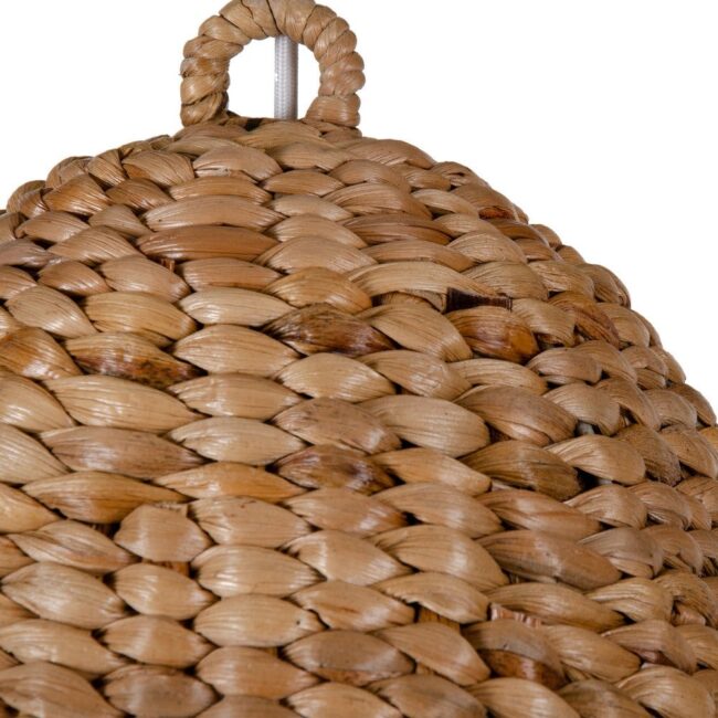 Lámpara de Techo Natural de Fibra 65 cm - Diseño Elegante, Casquillo E27, Ideal para Iluminar tu Hogar - Imagen 2