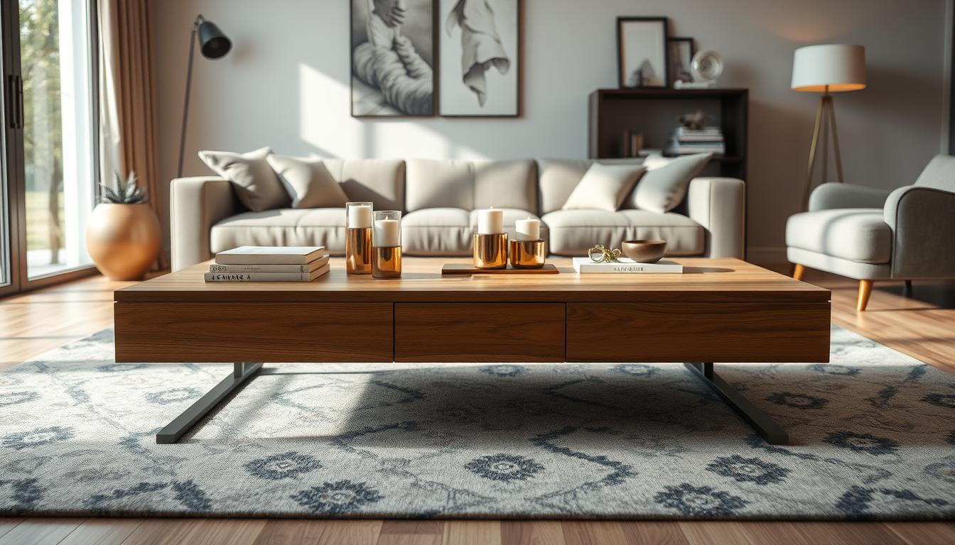 mesa baja para salón