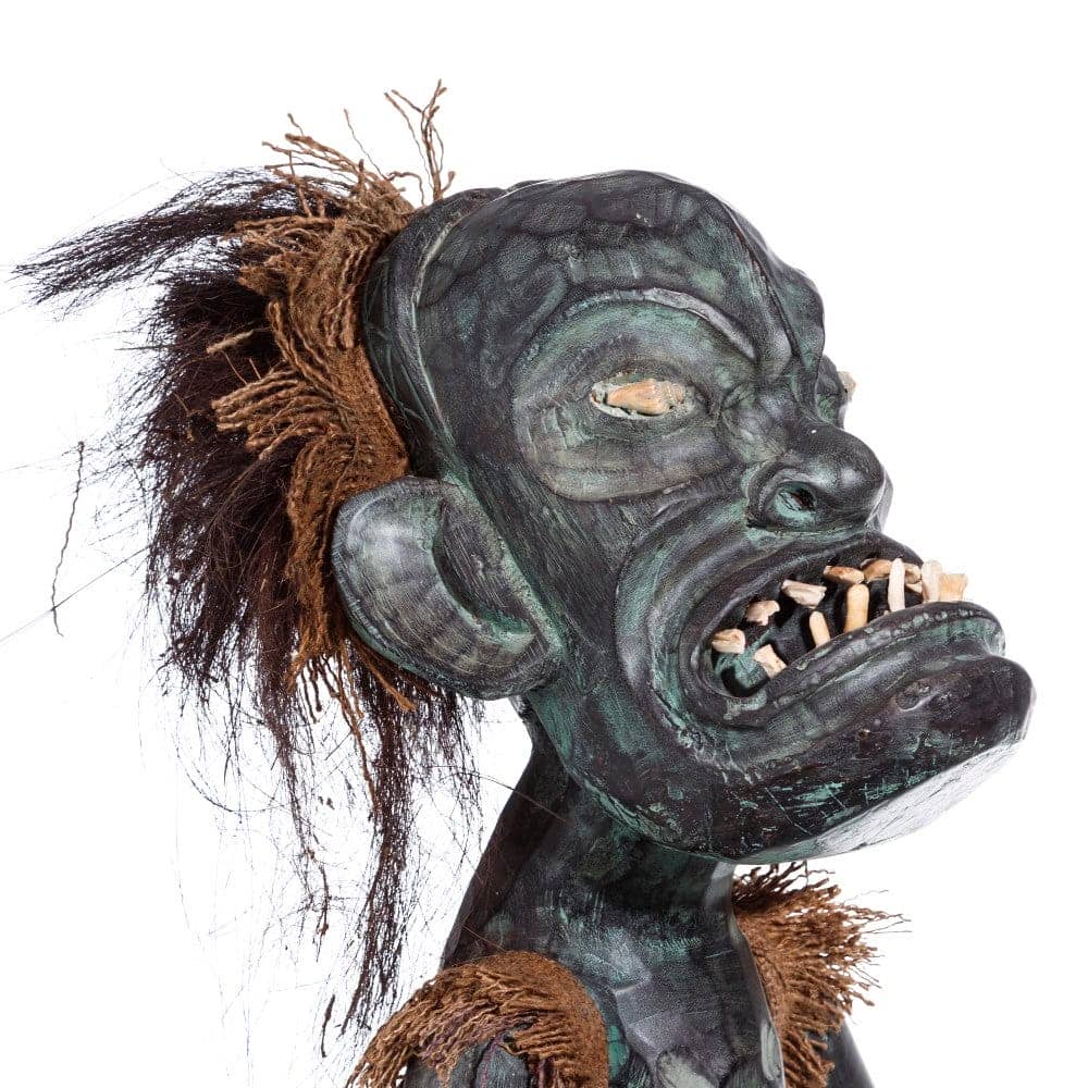 Figura decorativa de madera negra S/2 - 50 x 53 x 67 cm - Imagen 3