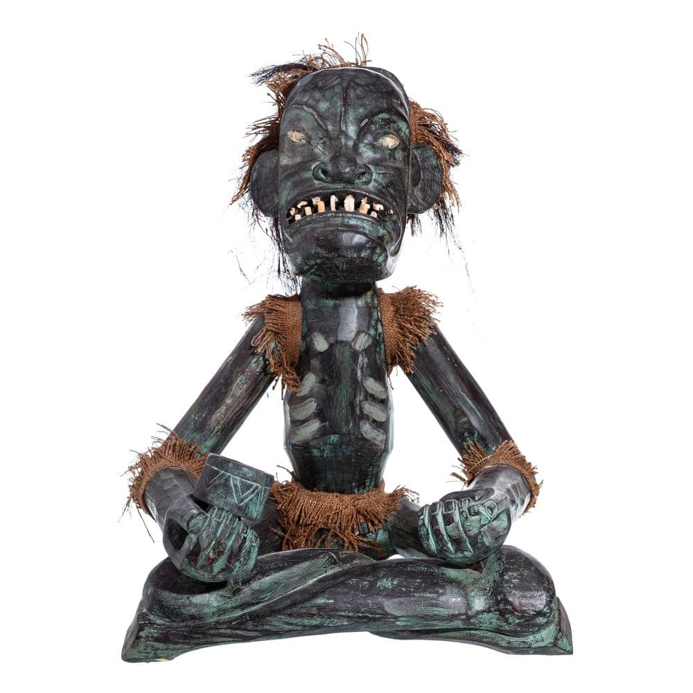 Figura decorativa de madera negra S/2 - 50 x 53 x 67 cm - Imagen 12