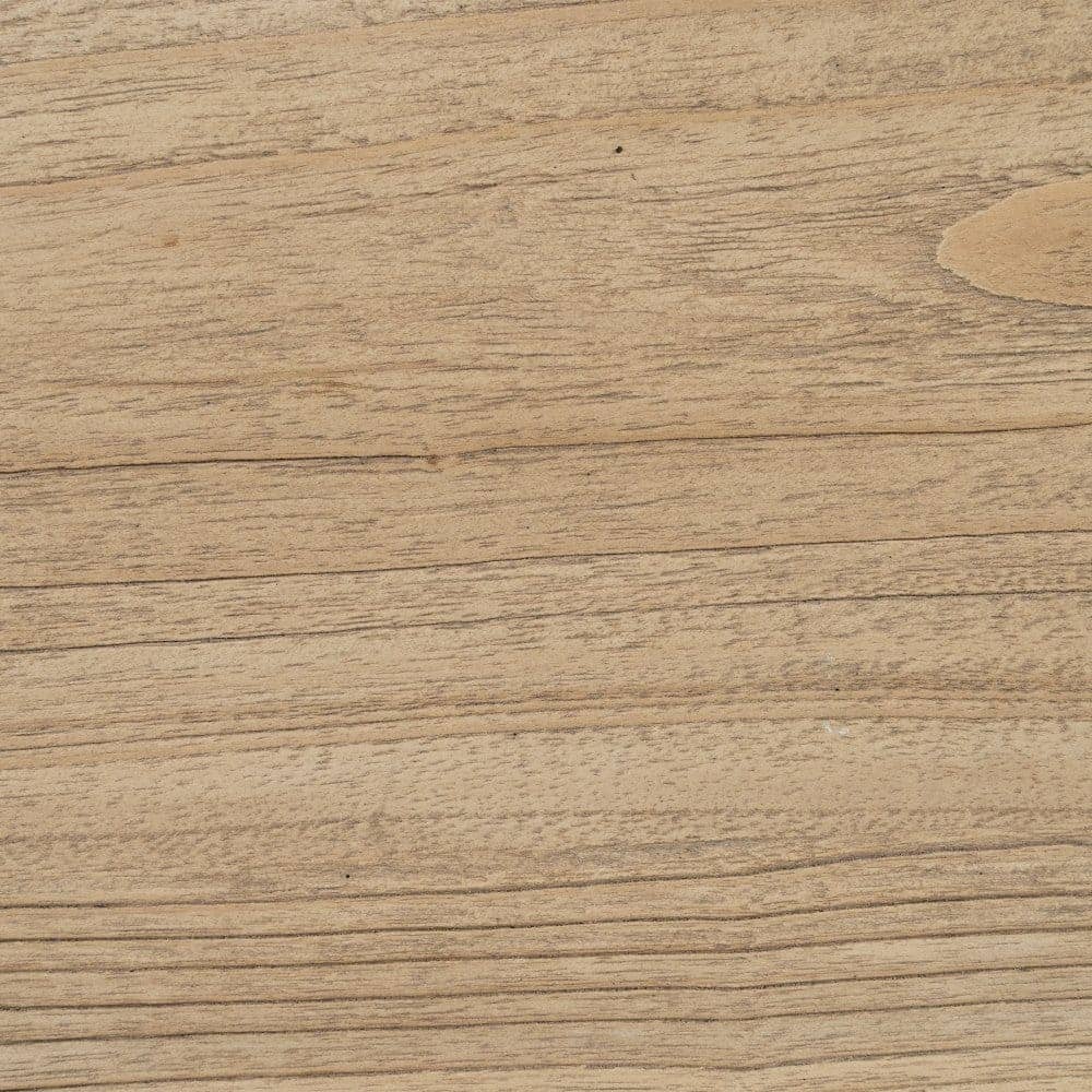 Mesita de Madera Natural Mindi para Dormitorio - 66 cm, Estilo Moderno y Funcional con Cajones de 35x7,5 cm - Imagen 8