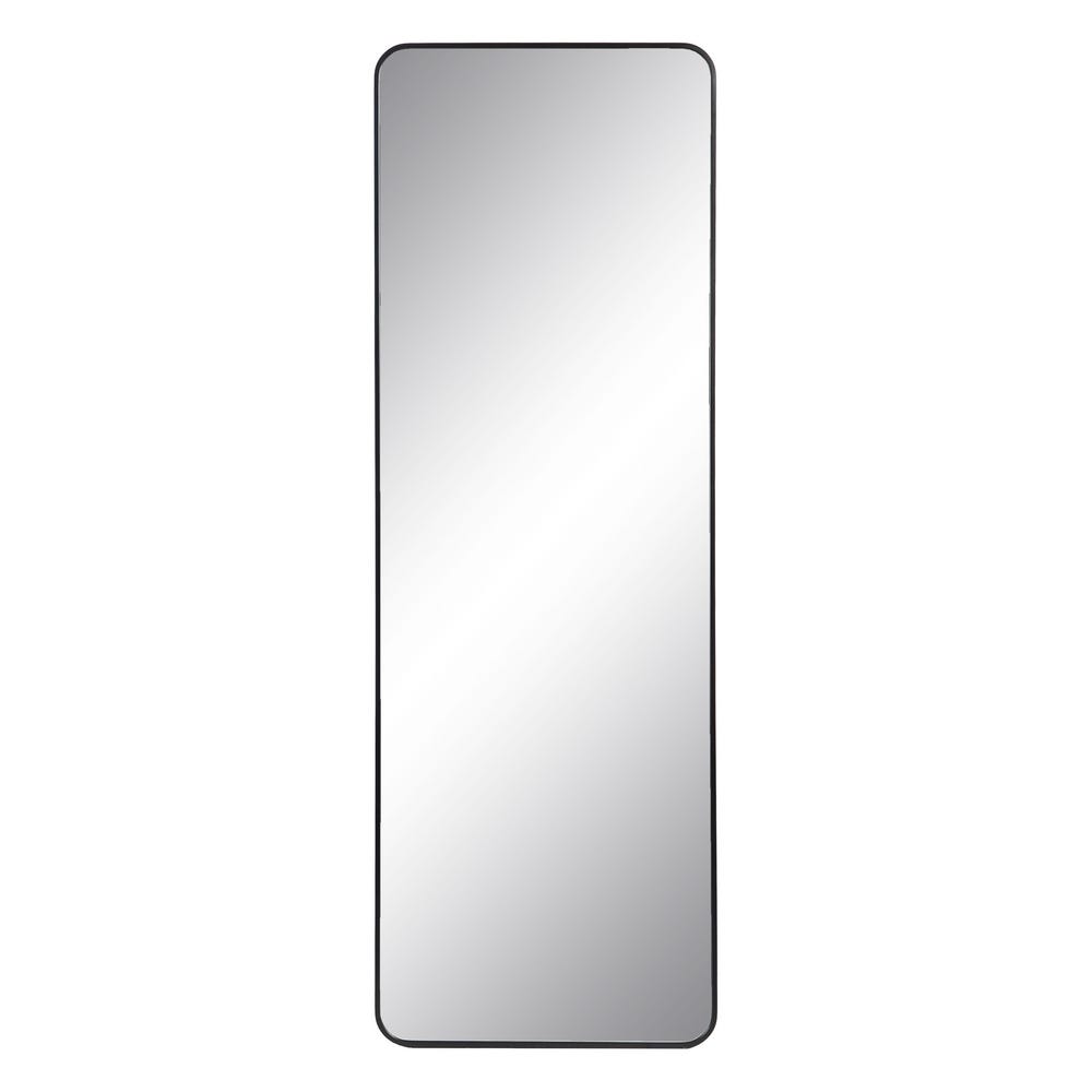 Espejo Vestidor Negro Aluminio-Cristal 56 x 3 x 165 cm - Imagen 3