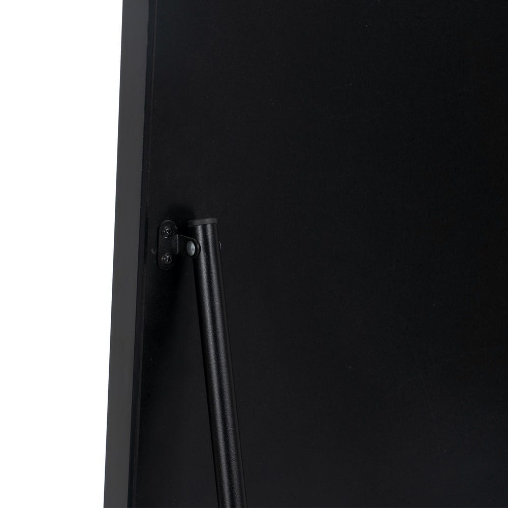 Espejo Vestidor Negro Aluminio-Cristal 56 x 3 x 165 cm - Imagen 10