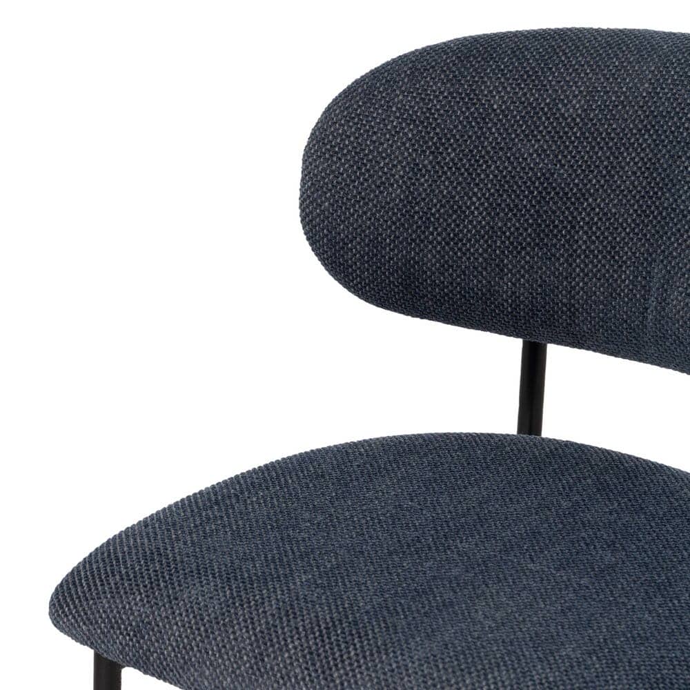 Silla Azul Tejido y Metal 50x54x73,5 cm, Normativa EN 16139:2013 - Imagen 5