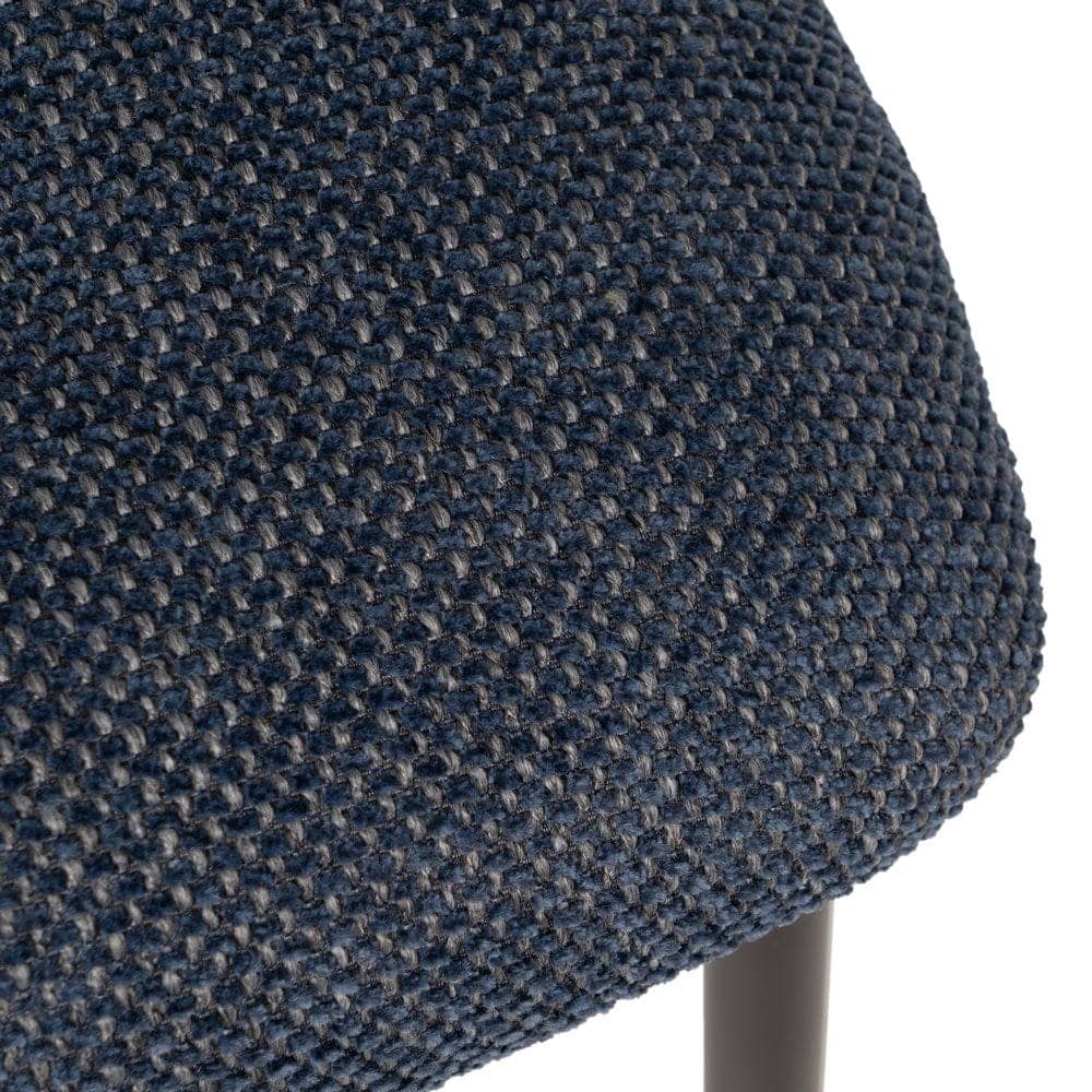 Silla Azul Tejido y Metal 50x54x73,5 cm, Normativa EN 16139:2013 - Imagen 8