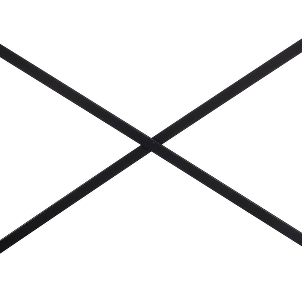 Estantería Negra de Madera Natural y Metal de 80 cm - Diseño Moderno y Elegante para Decoración de Interiores - Imagen 6