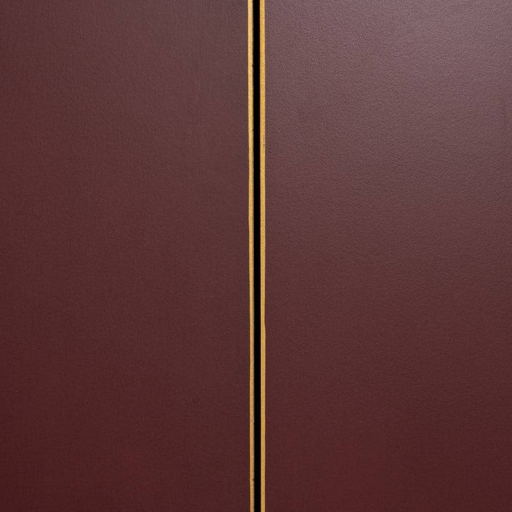 Armario de Madera Teja Estilo Oriente con Detalles Clásicos - 160 cm, Sin Montaje, 2 Lejas Desmontables - Imagen 9