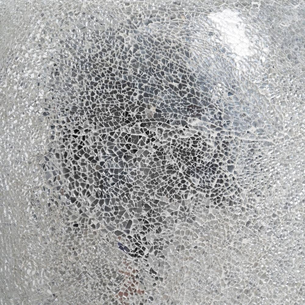 Jarrón Blanco de Fibra de Vidrio 46 x 46 x 70,5 cm - Imagen 7