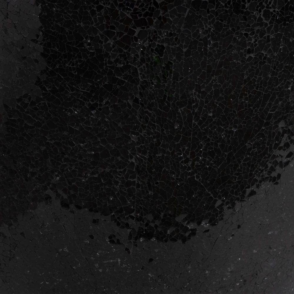 Jarrón Negro de Fibra de Vidrio 46x46x70,5 cm - Decoración Moderna - Imagen 6