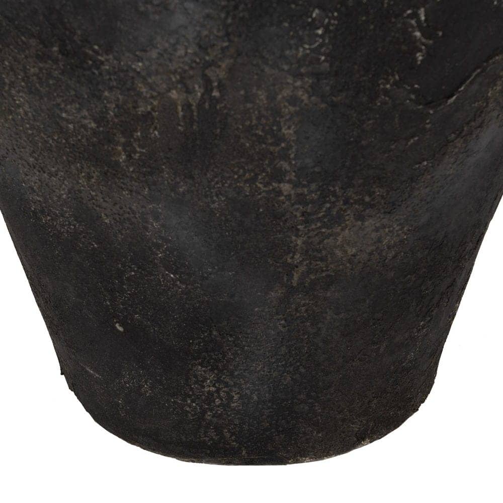 Jarrón Gris de Fibra de Cemento 62x62x120 cm para Exterior - Imagen 8