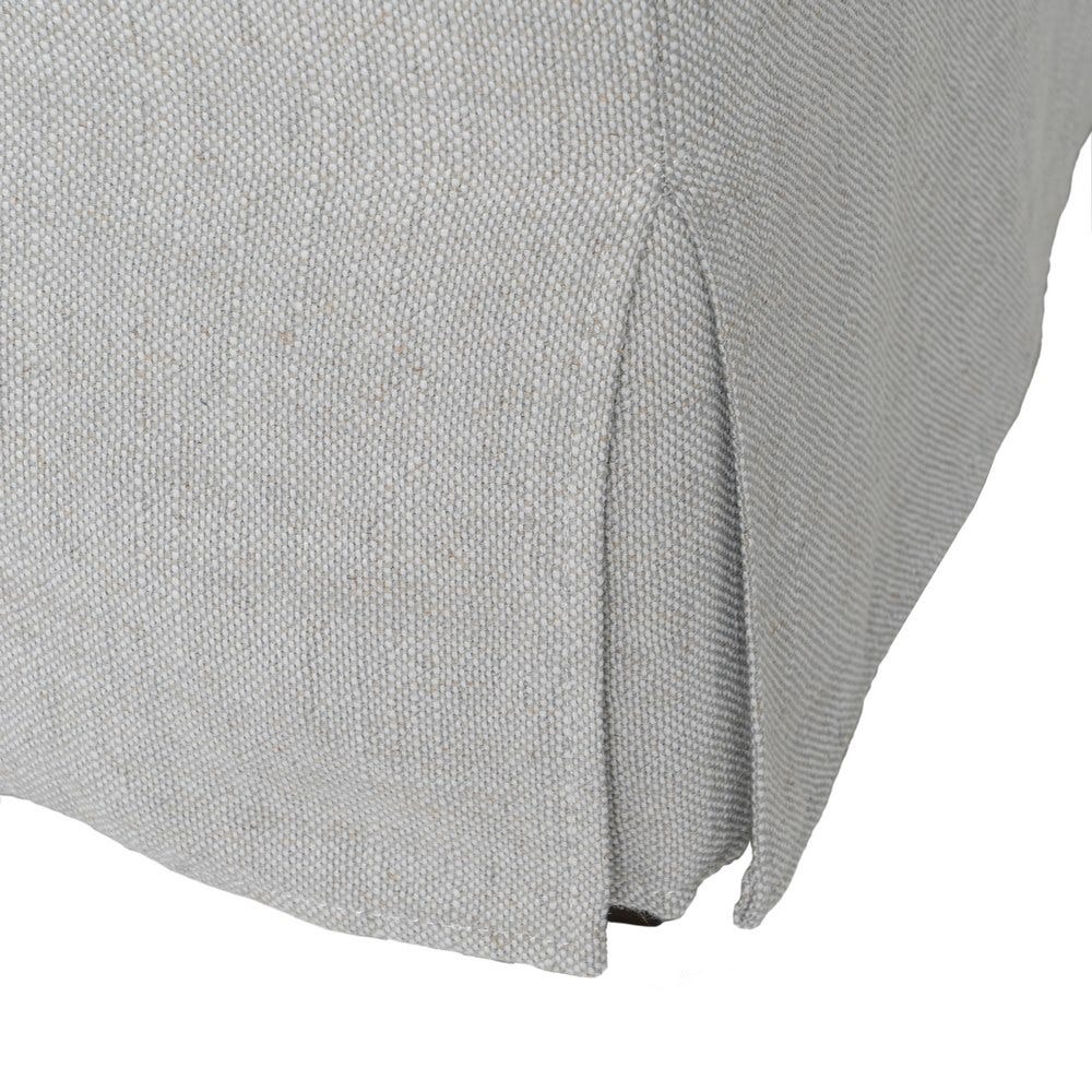 Sofá 3 plazas gris de tela modelo Siena para salón – 222 x 95 x 80 cm - Imagen 9