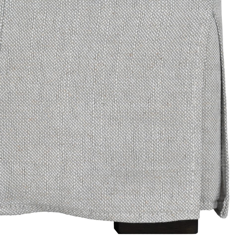 Sofá 3 plazas gris de tela modelo Siena para salón – 222 x 95 x 80 cm - Imagen 10