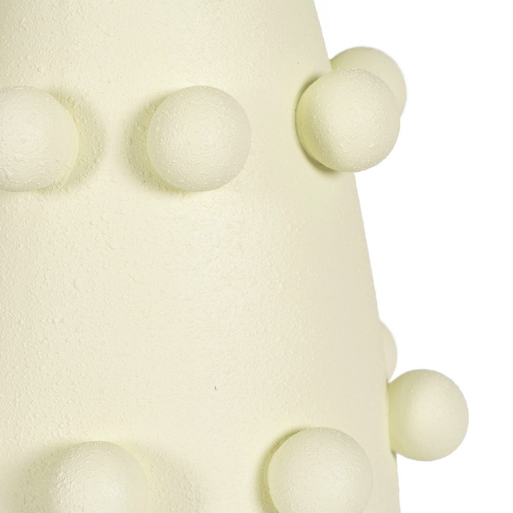 Lámpara Mesa Crema Metal-Cerámica 38 x 38 x 72 cm - Imagen 6