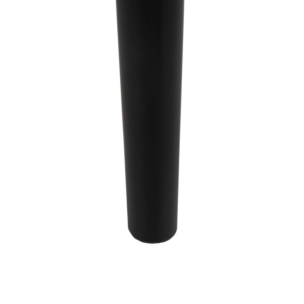 Silla negra tapizada en tela con estructura de madera para comedor – 53 x 55 x 80 cm - Imagen 13
