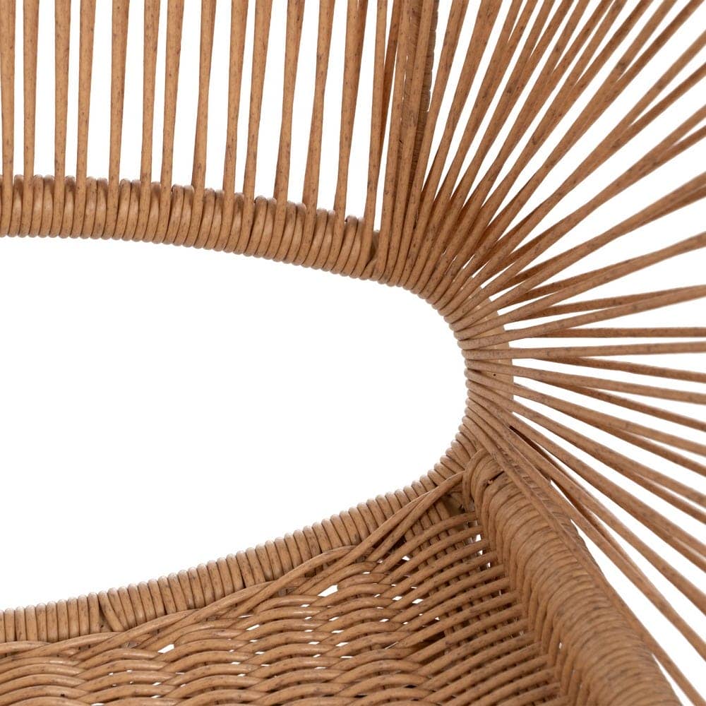 Silla Natural de Polietileno y Acero, 57x58x81 cm, Uso Exterior - Imagen 10