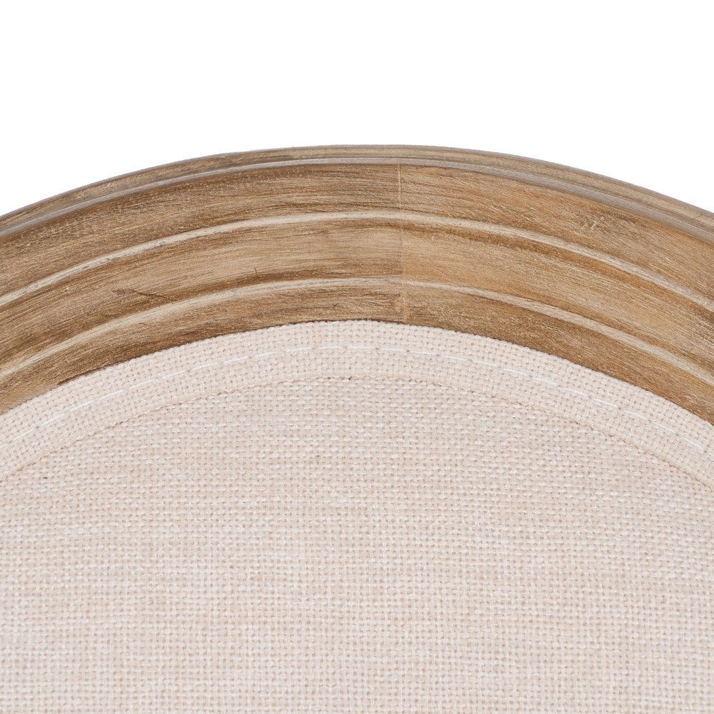 Pack de 2 Sillas Natural-Blanco Tejido-Madera Salón 44 x 46 x 95 cm - Imagen 11