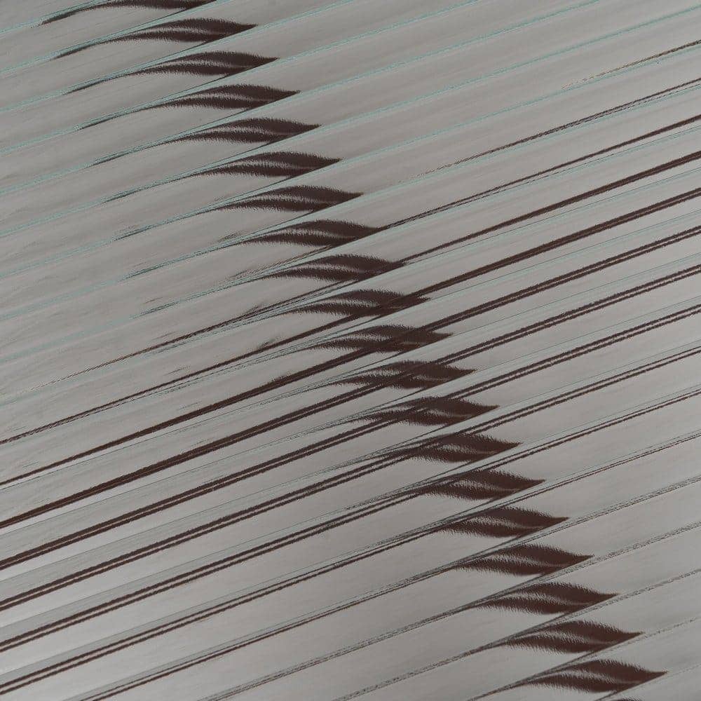Mesa de Centro Moderna de Metal y Cristal Teja - Diseño Elegante y Funcional 78x68x37 cm - Imagen 4