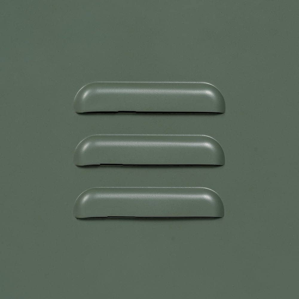 Mueble Auxiliar Verde Menta de Cristal y Hierro - 76 cm con Estante y Puerta (39.5x61 cm) - Imagen 8