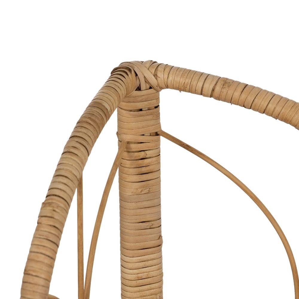 Estantería Natural de Ratán de 90 cm - Diseño Elegante y Funcional para Decoración y Almacenamiento - Imagen 2