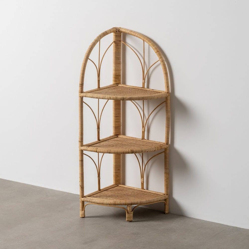 Estantería Natural de Ratán de 90 cm - Diseño Elegante y Funcional para Decoración y Almacenamiento - Imagen 7