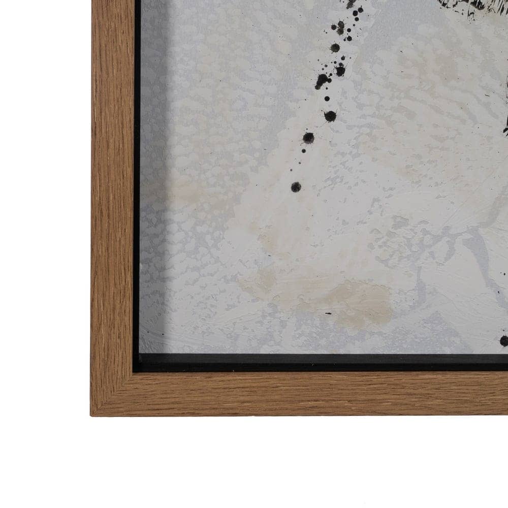 Cuadro Pintura Abstracto 2/M 70x140 cm - Madera de Ayous y Cristal, Pintado a Mano - Imagen 10