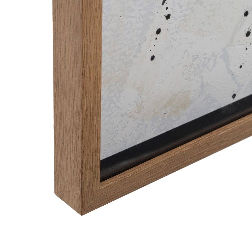 Cuadro Pintura Abstracto 2/M 70x140 cm - Madera de Ayous y Cristal, Pintado a Mano - Imagen 2