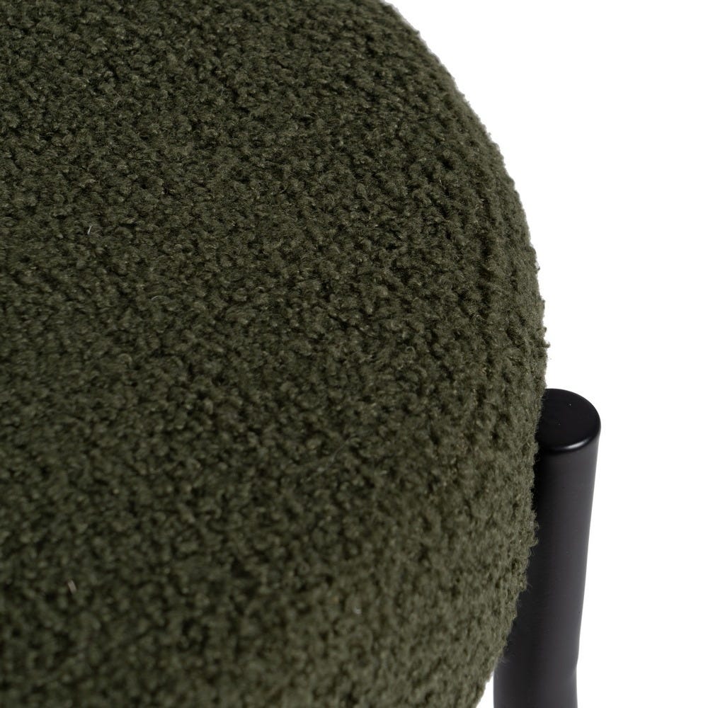 Pack de 2 Sillas Verde-Negro Tejido-Metal 49 x 49 x 80 cm - Imagen 8