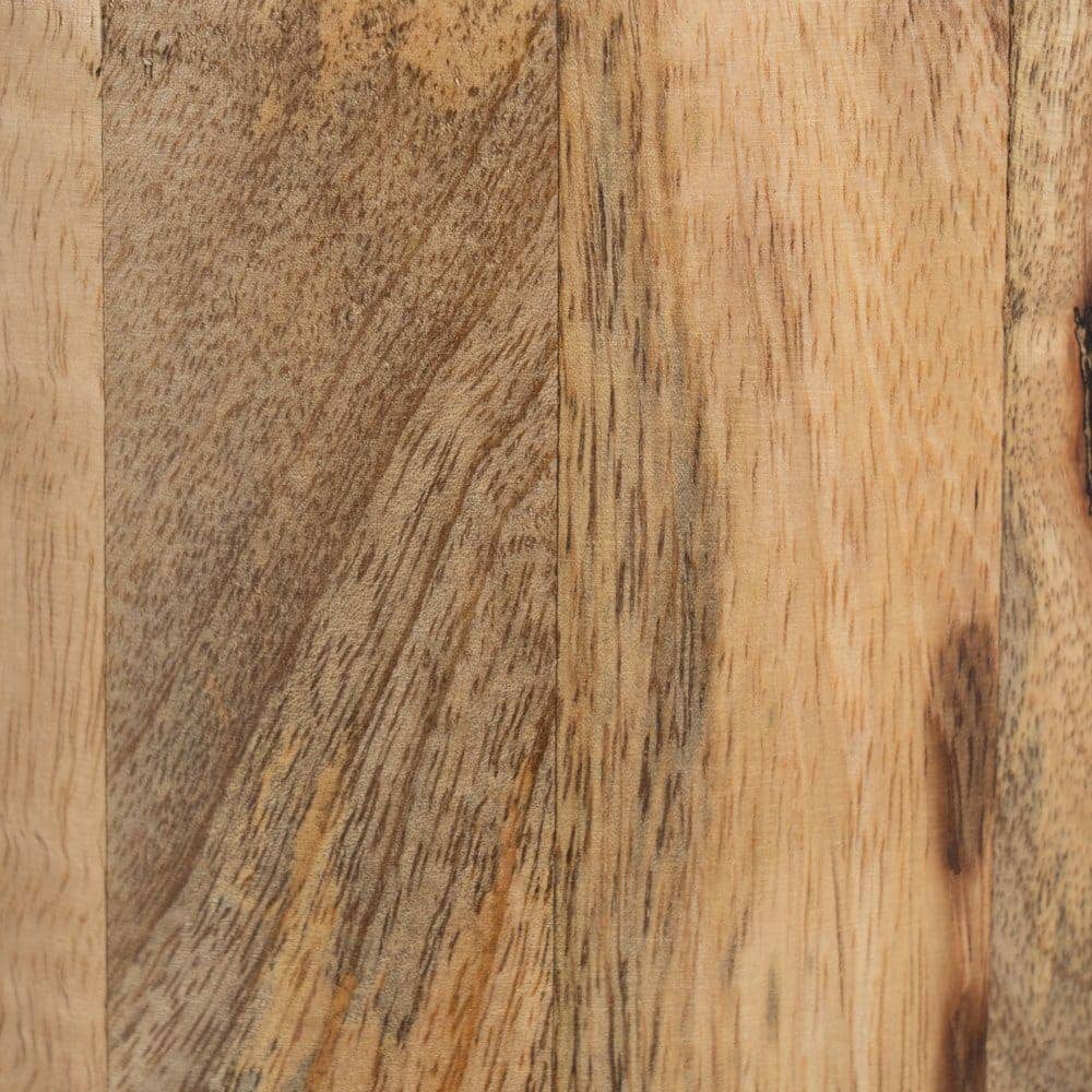 Tarro Blanco-Natural de Madera de Mango 15x15x15 cm - Set de 2 - Imagen 9