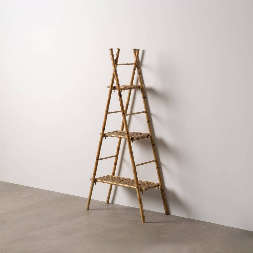 Estantería Natural de Bambú Amplia 165 cm - Elegante y Funcional para Almacenamiento en Salón, Oficina o Dormitorio - Imagen 2