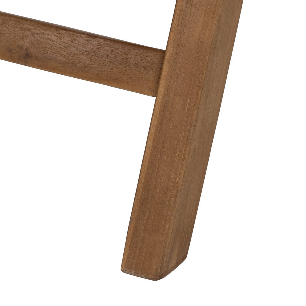 Silla plegable de madera natural estilo contract – 51 x 60 x 80,5 cm - Imagen 14