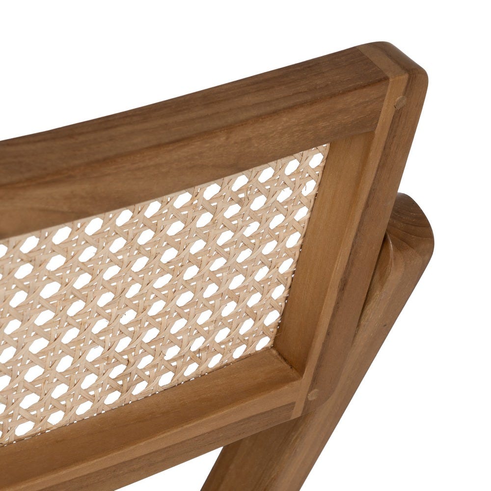 Silla plegable de madera natural para cocina o eventos contract – 49 x 59 x 87 cm - Imagen 11
