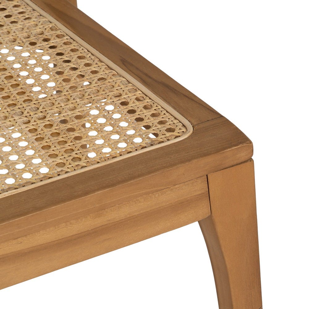 Silla de madera natural estilo Contract – 55 x 53 x 79,5 cm - Imagen 7