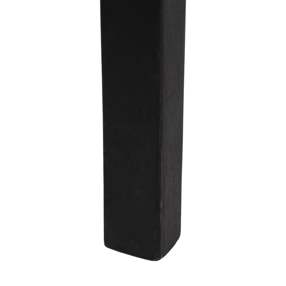 Silla de madera natural y negro estilo contract – 55 x 53 x 79,5 cm - Imagen 11