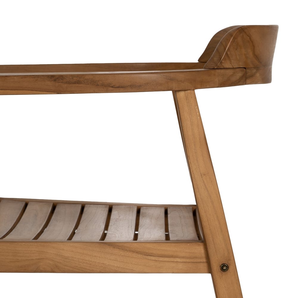 Silla de madera natural para comedor – 58,5 x 59 x 76 cm - Imagen 6