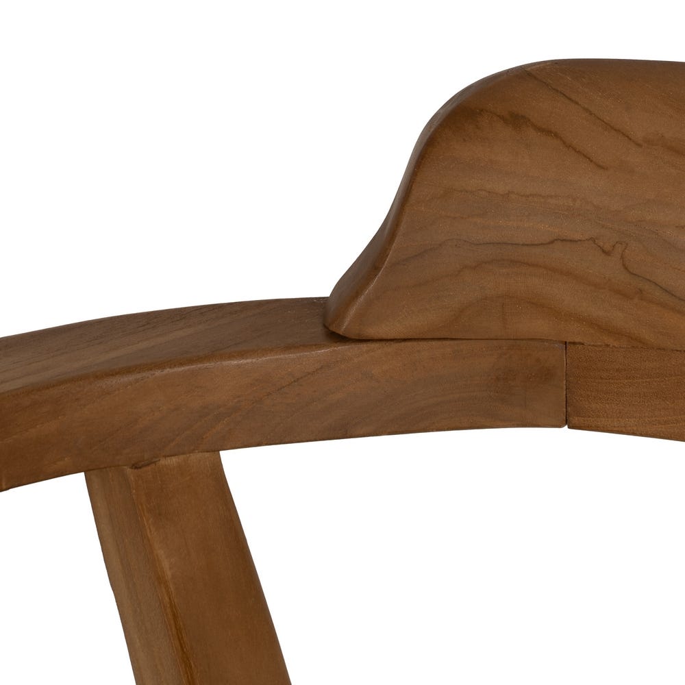 Silla de madera natural para comedor – 58,5 x 59 x 76 cm - Imagen 7