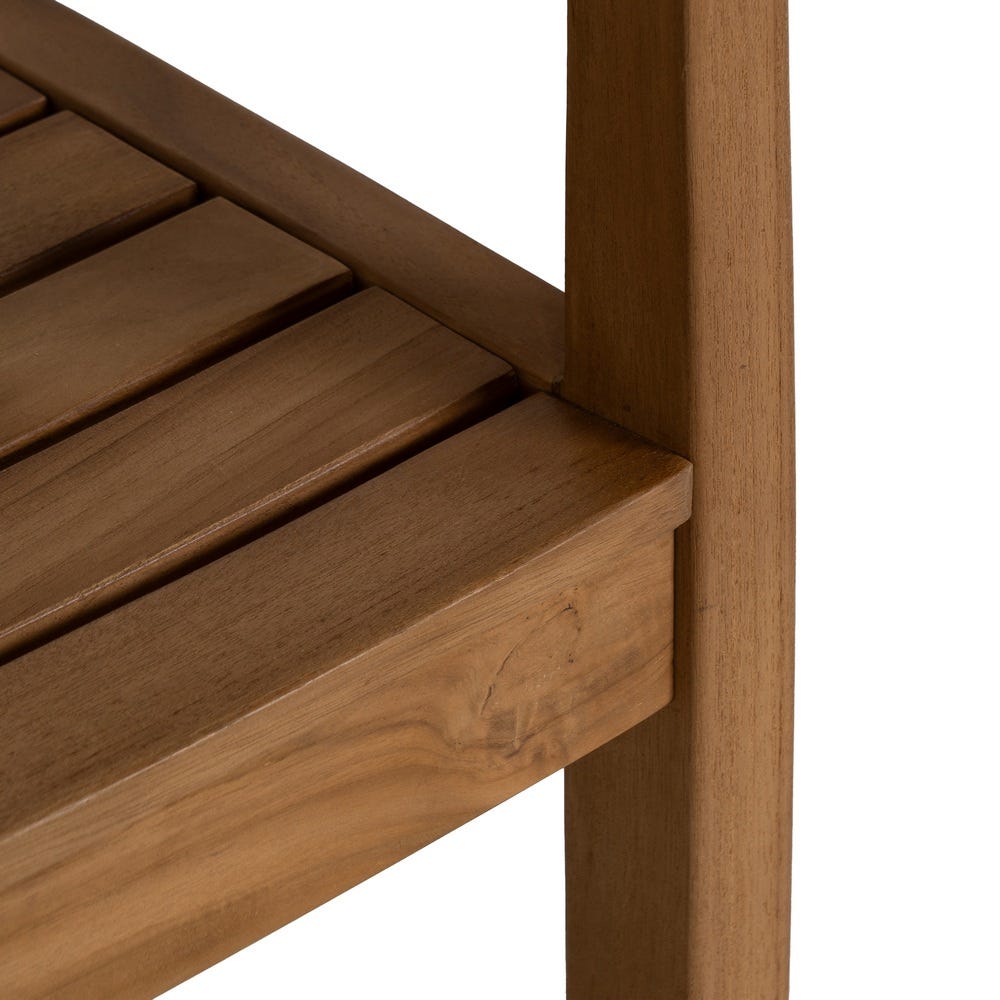 Silla de madera natural para comedor – 58,5 x 59 x 76 cm - Imagen 8
