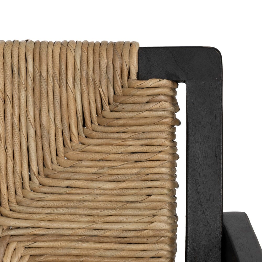 Silla de madera natural y negro para comedor – 56 x 62 x 76,5 cm - Imagen 11