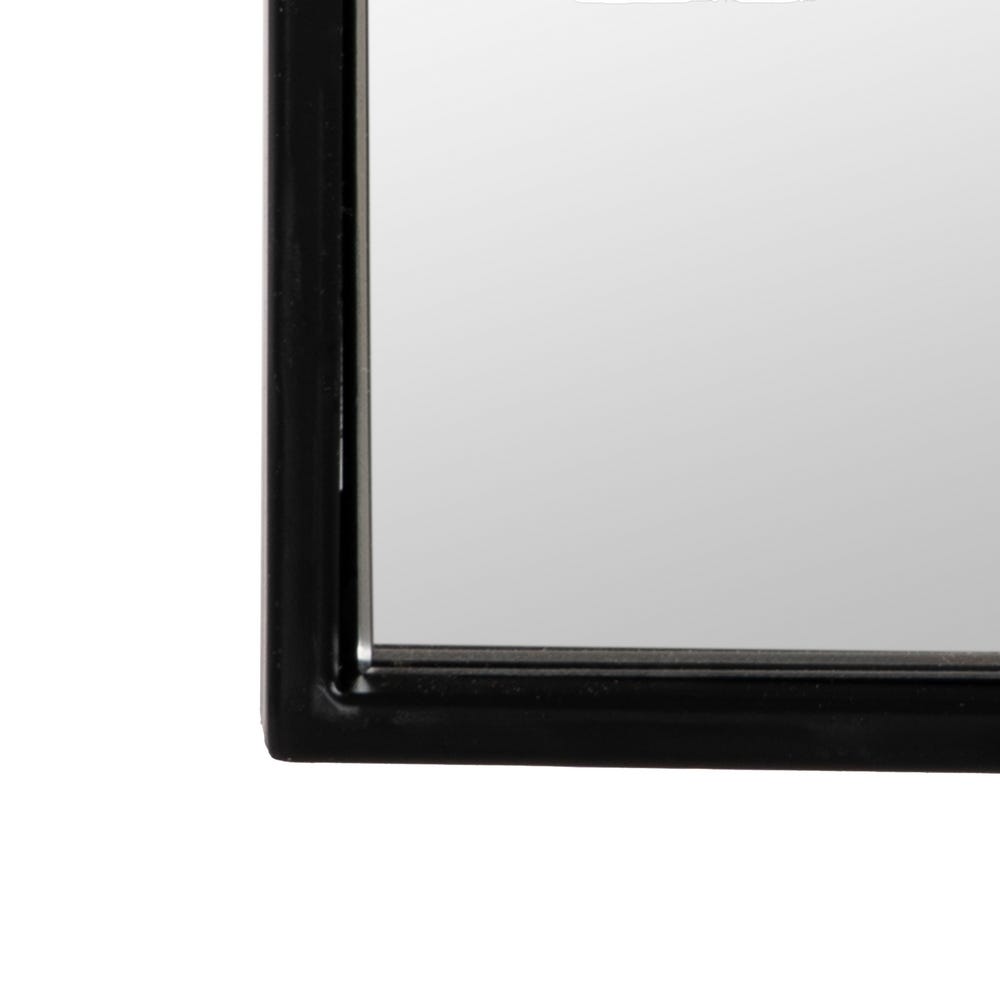 Espejo Negro Metal-Cristal Decoración 45 x 1,50 x 155 cm - Imagen 4