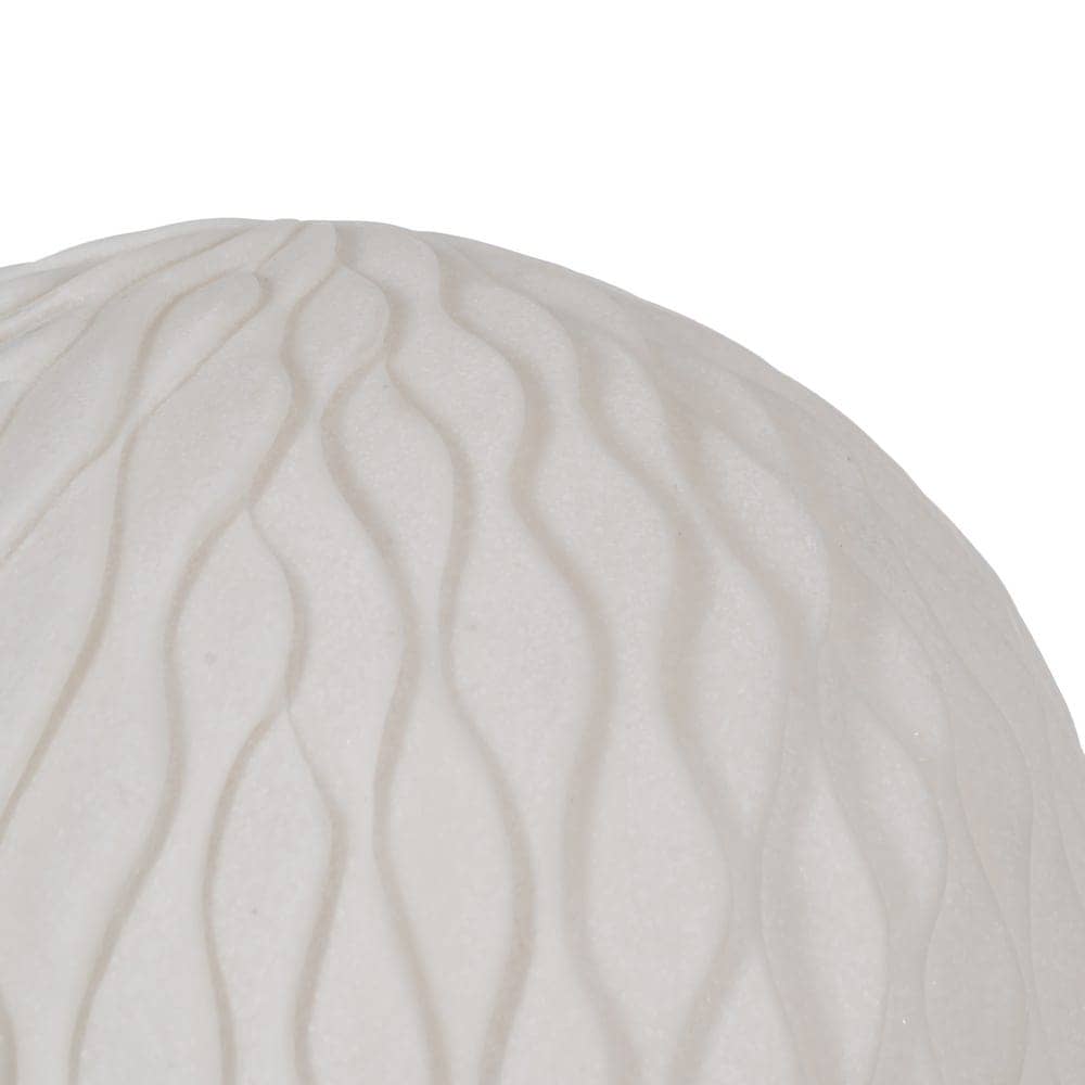 Lámpara de Mesa Bola de Arenisca para Decoración Moderna - 27,5 cm, E14, 220-240V, Cable de 180 cm - Imagen 3