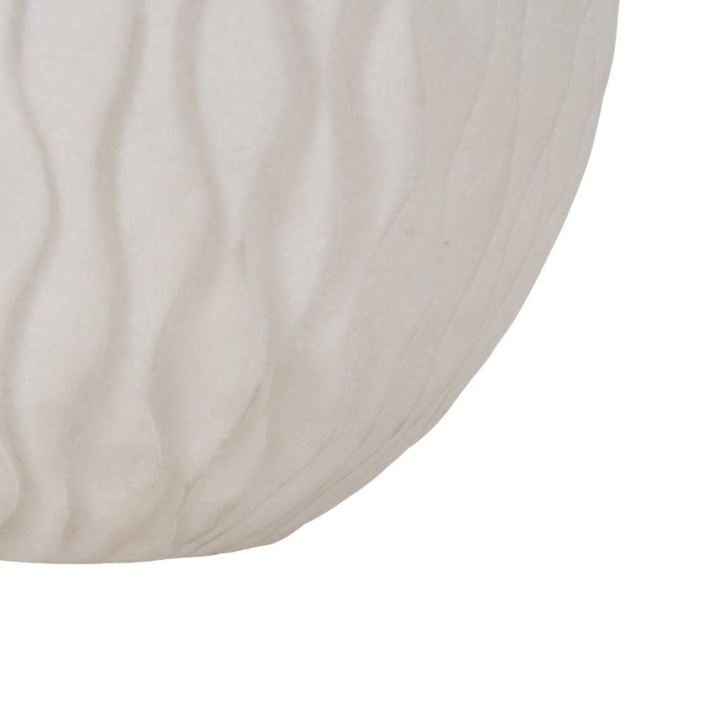 Lámpara de Mesa Bola de Arenisca para Decoración Moderna - 27,5 cm, E14, 220-240V, Cable de 180 cm - Imagen 4