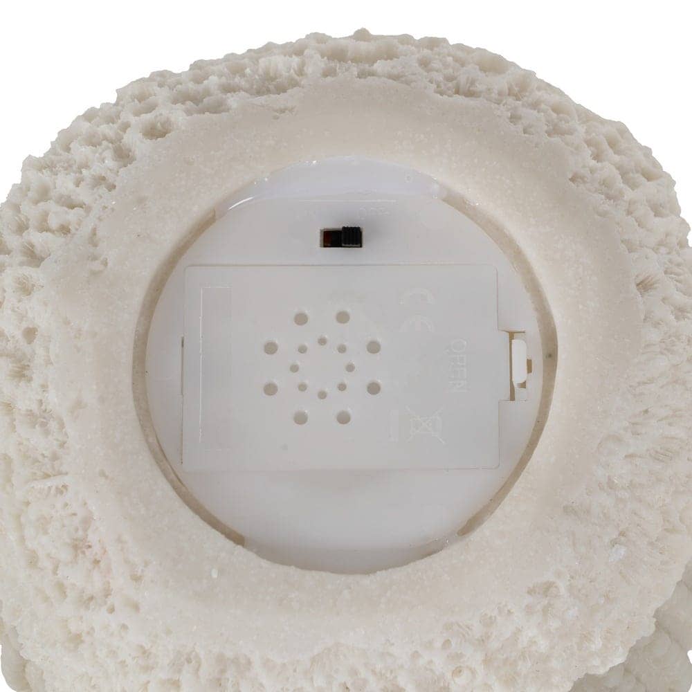 Pack de 2 Lámparas de Mesa Esponja de Arenisca con Iluminación LED - 9 cm, Batería de 70 Horas, Diseño Moderno y Elegante - Imagen 5