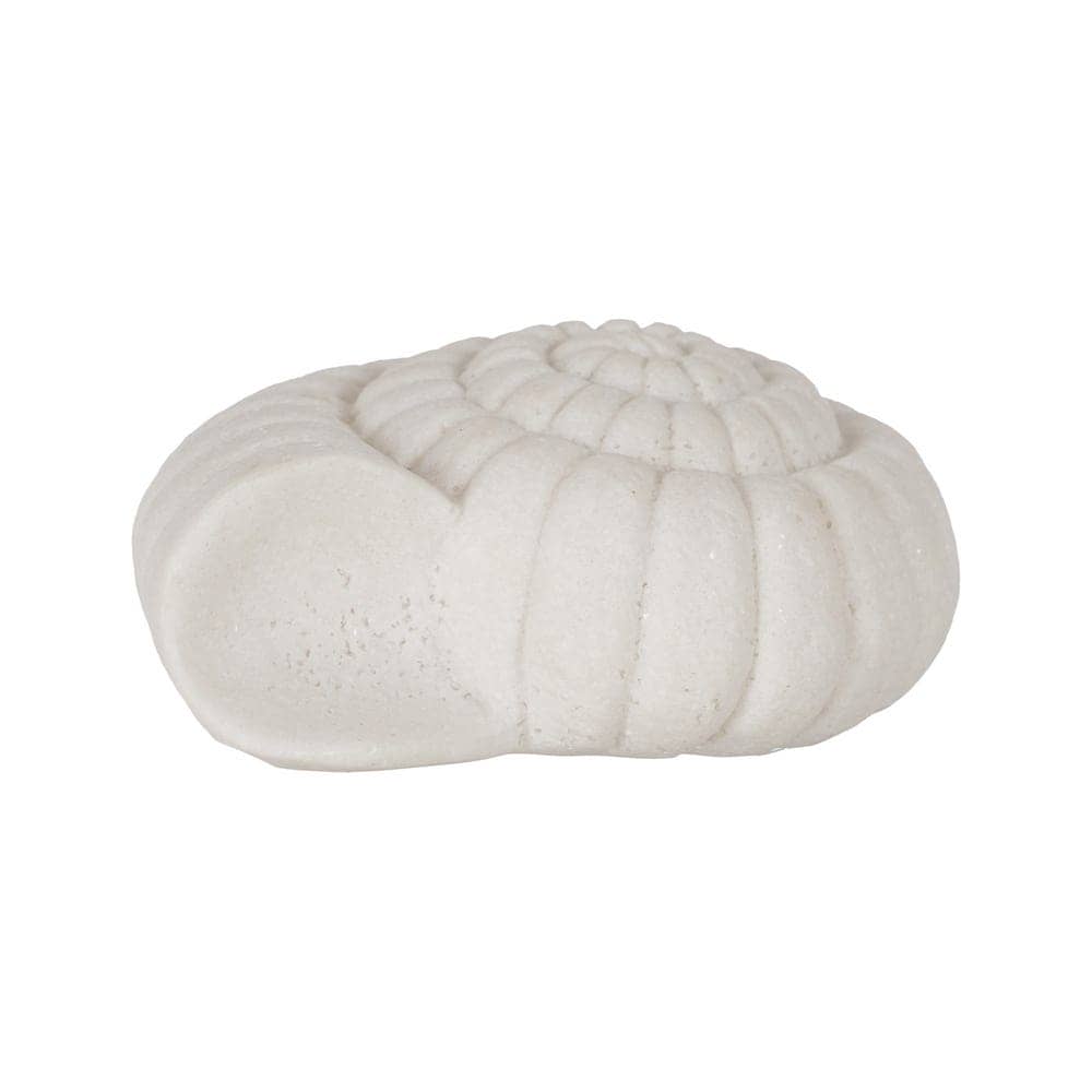 Pack de 2 Lámparas de Mesa Caracol LED en Arenisca Decorativa - Diseño Compacto de 6 cm, Batería de 70 Horas (3 x AAA No Incluidas) - Imagen 4