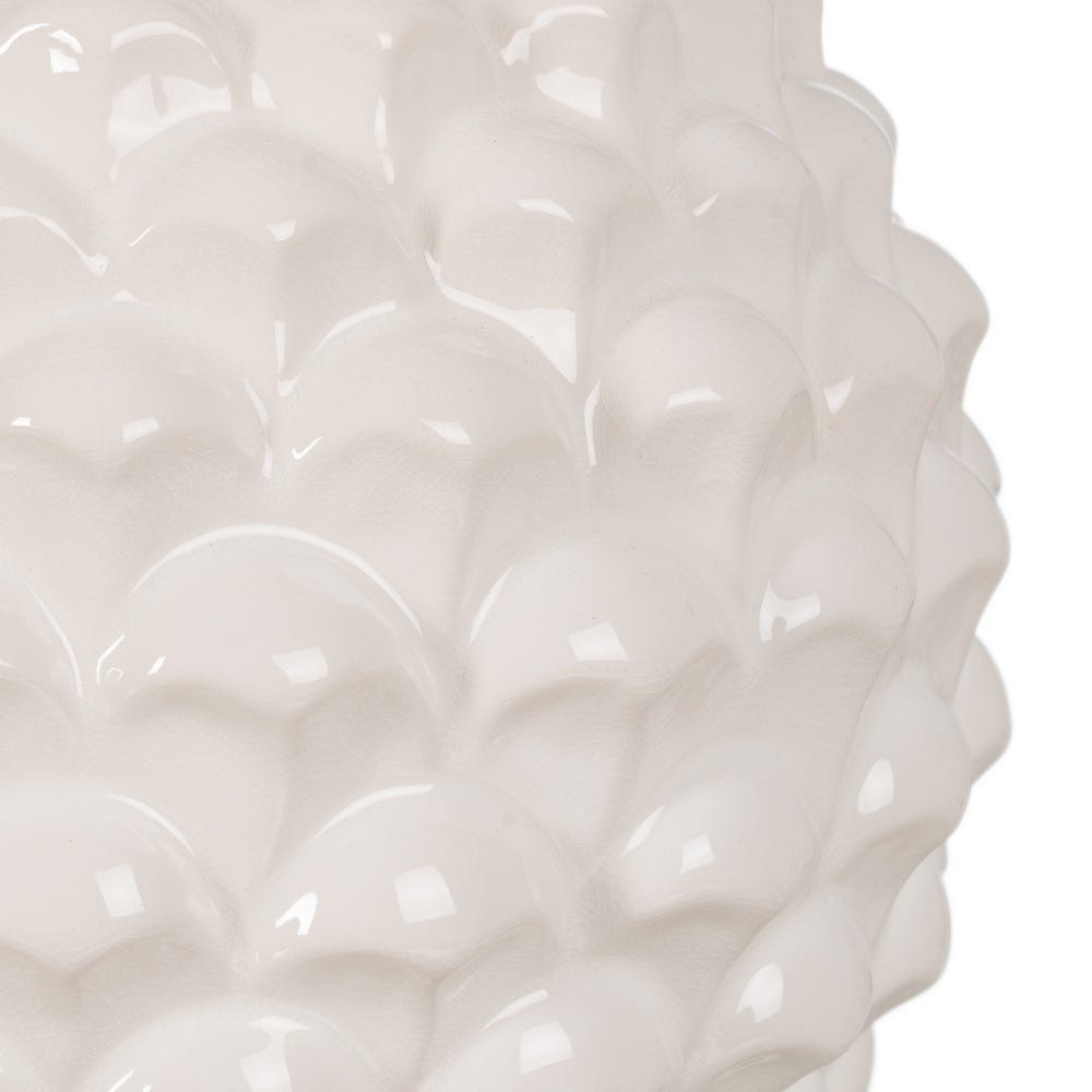 Lámpara Mesa Blanco Cerámica Iluminación 38 x 38 x 58,50 cm - Imagen 5