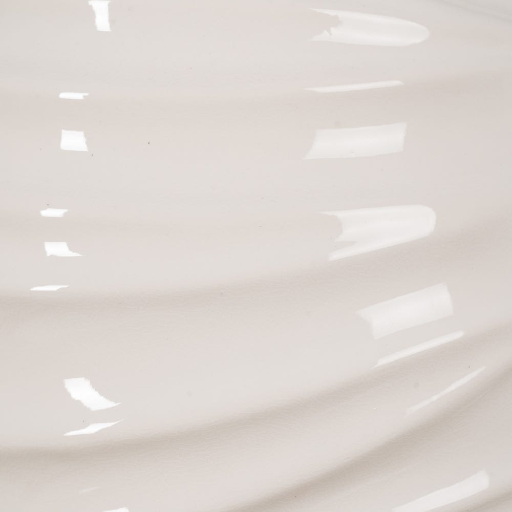 Lámpara Mesa Blanco Cerámica Iluminación 38 x 38 x 67 cm - Imagen 6