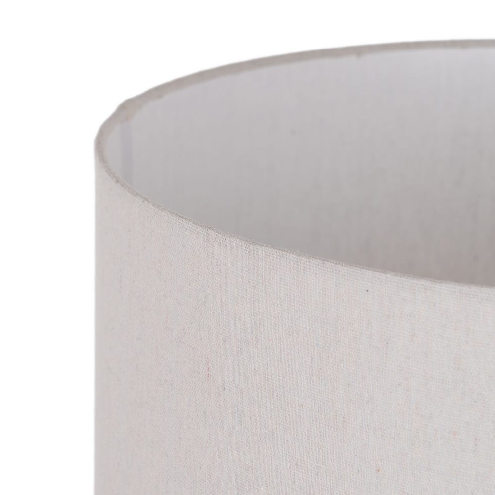 Lámpara Mesa Blanco-Gris Cerámica 42 x 42 x 73 cm - Imagen 2