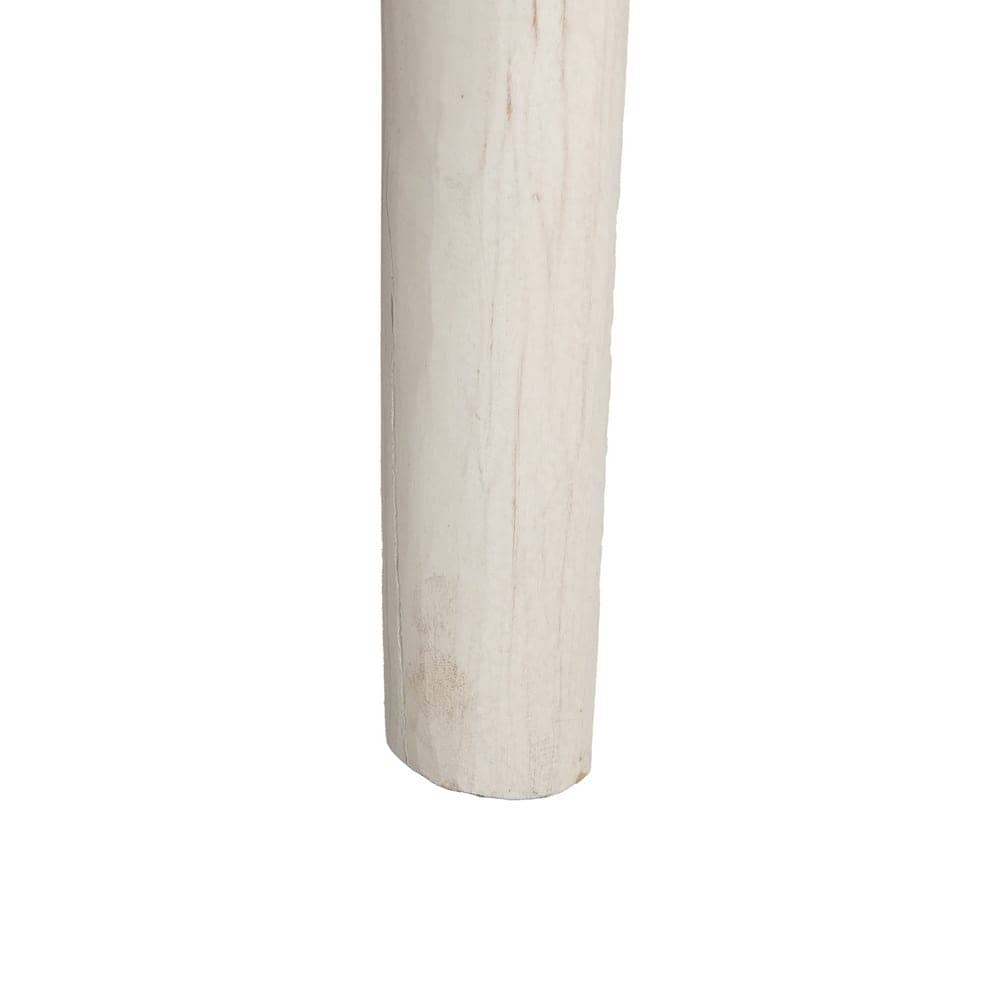 Consola Blanca Rozada de Madera de Teca 120 cm - Elegante y Sostenible para Salones y Entradas - Imagen 6