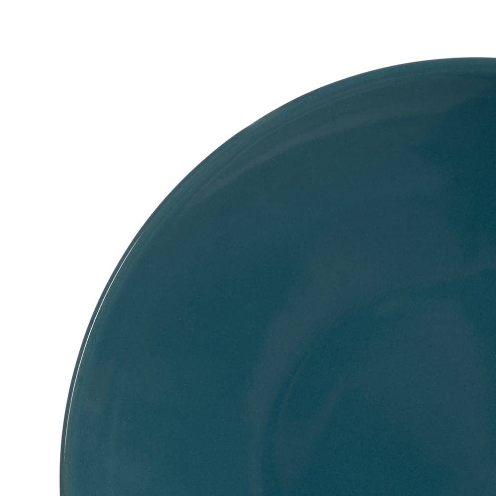 Pack de 6 Platos de Postre Azul en Stoneware - Elegantes y Resistentes, Aptos para Lavavajillas y Microondas, 20 cm de Diámetro, Perfectos para Postres y Aperitivos - Imagen 3
