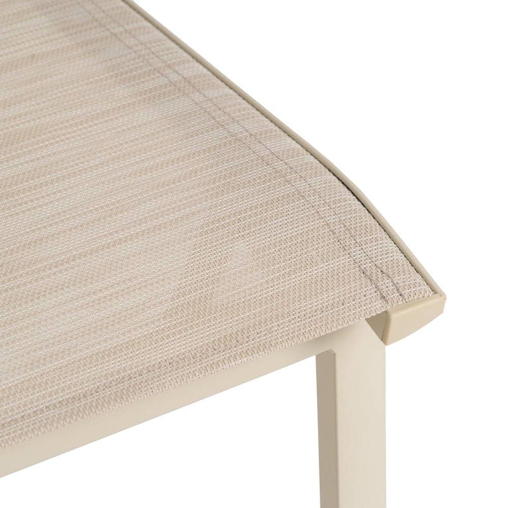 Silla Apilable de Aluminio y Textileno para Exterior 49x62x90 cm - Imagen 6